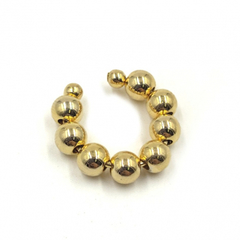 Fake Piercing Bolinhas - Dourado