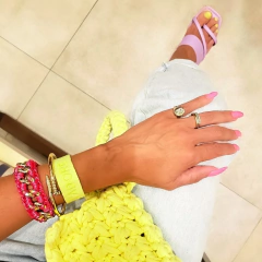 Pulseira Crochê Neon Colors - loja online