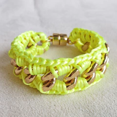Pulseira Crochê Neon Colors - comprar online
