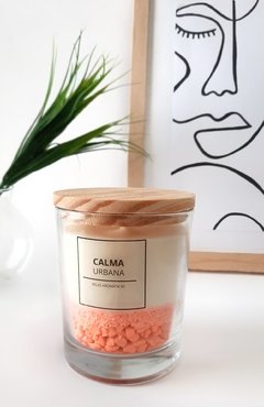 Vela bergamota pedras - loja online