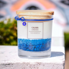 Vela Lavanda Olho Grego (G)
