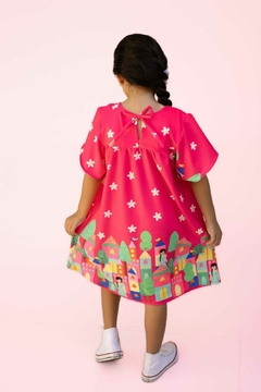 Vestido Castelo das princesas Rosa na internet
