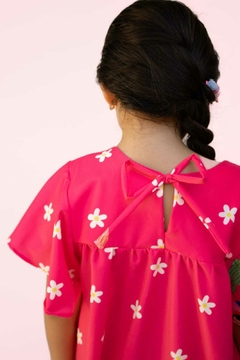 Vestido Castelo das princesas Rosa - Nina para meninas - Tudo para meninas-moda infantil feminina e loja online nina para meninas