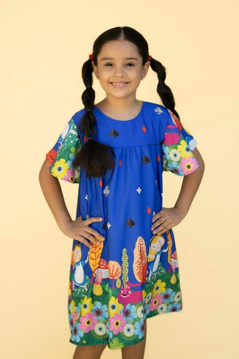 Vestido País das Maravilhas