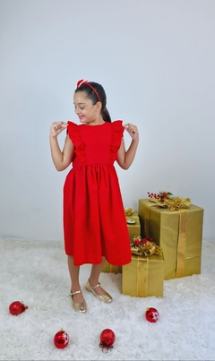 Vestido Vermelho Festa - comprar online