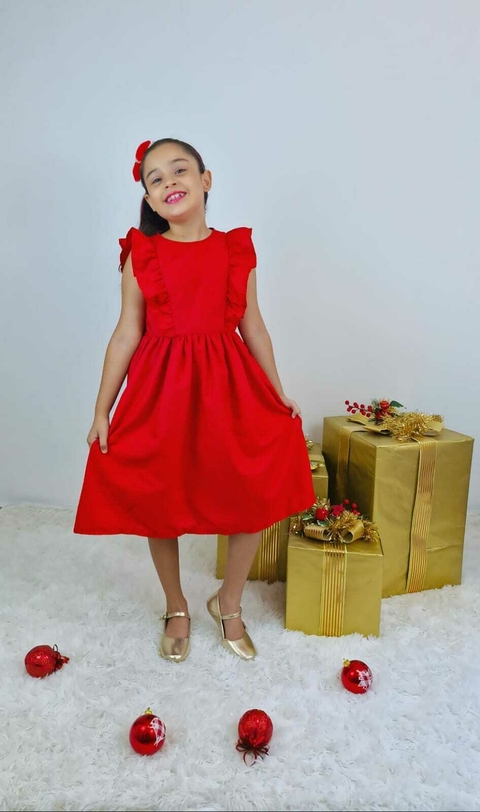 Vestido Vermelho Festa