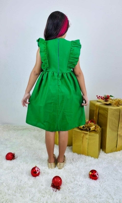 Vestido Verde Esmeralda na internet