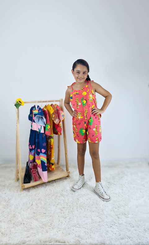 Macaquinho Salmão Floresta - comprar online