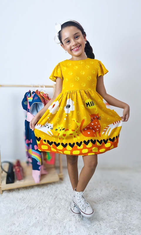 Vestido Gatinho