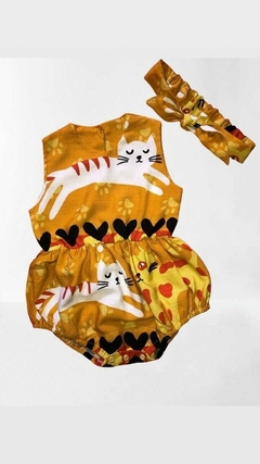 Body de Gatinho com Tiara
