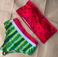 Conjunto hot pants Melancia