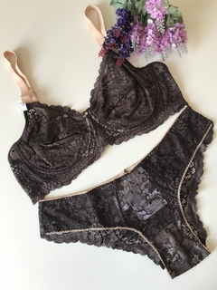 Conjunto Plus Size Sutiã e Calcinha