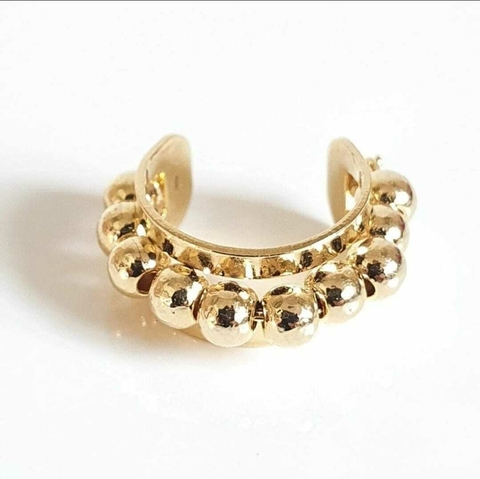 Piercing fake fileira de bolas
