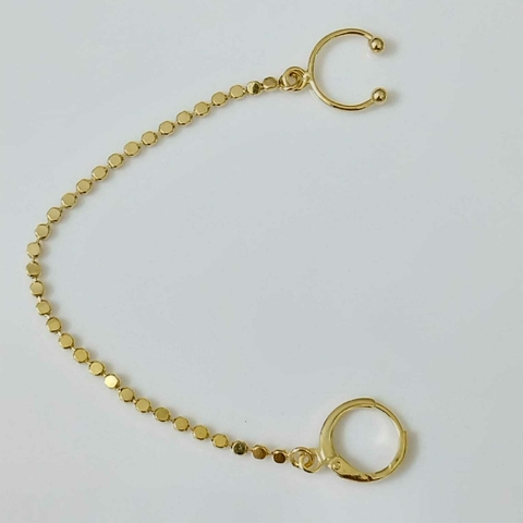 Piercing fake com argola