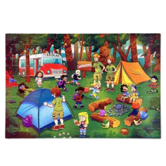 Rompecabezas Campamento - comprar online