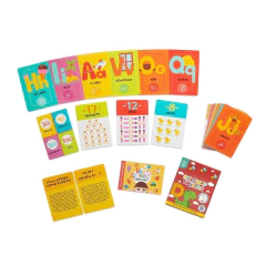 Cartas de aprendizaje. Abecedario y números - - comprar online