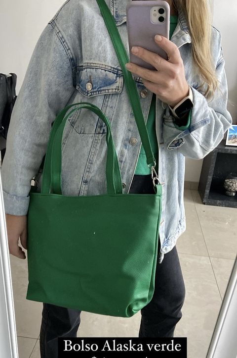 bolso alaska verde