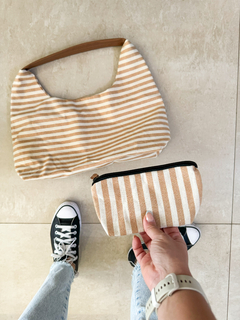 Bolso playero canela en internet