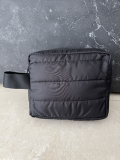 Neceser puffer negro