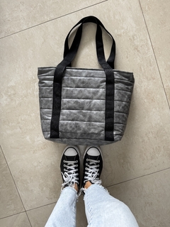Bolso dubai gris vintage