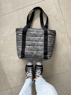 Bolso dubai gris vintage