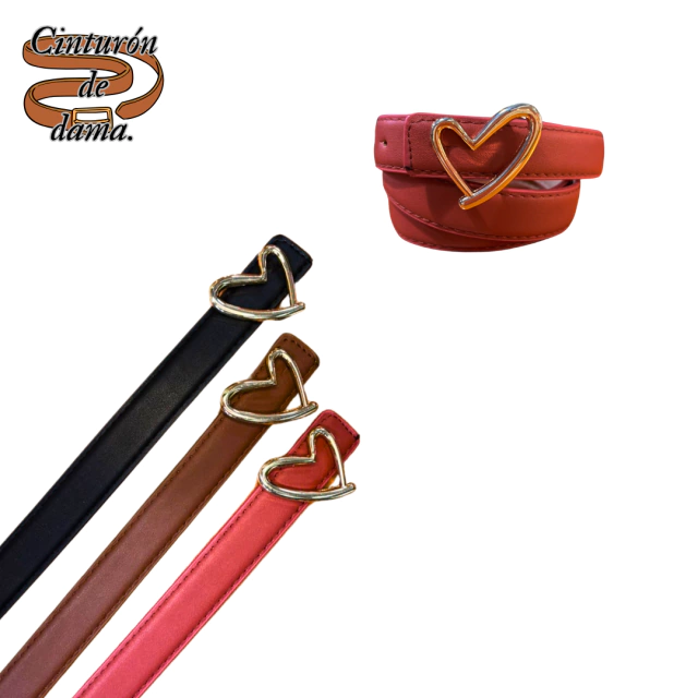 CINTURON DAMA PASE 2,5 CM / COD. 588-1009