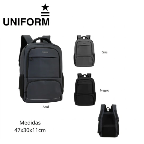 MOCHILA PORTANOTEBOOK UNIFORM / COD. 556-13083