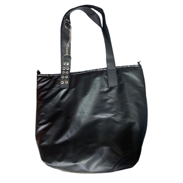 BOLSO C/ CORREA TELA COMBINADA / COD. 133-40103