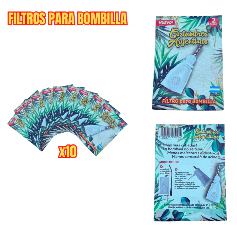 FILTRO PARA BOMBILLA X 10UNI / COD. 142-5000