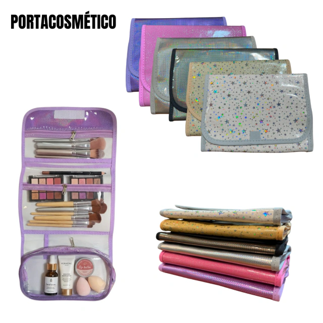 PORTACOSMETICO/CARTUCHERA DESPLEGABLE / COD. 180-13808