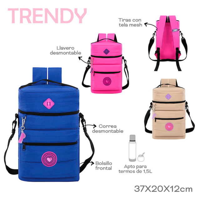 MOCHILA MATERA TRENDY / COD. 515-18475