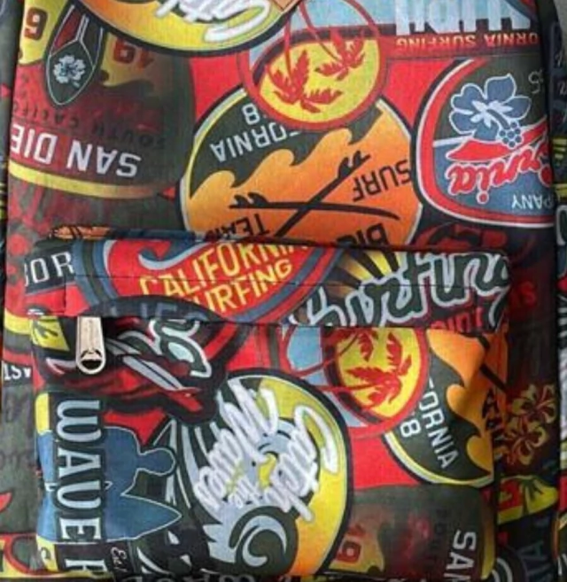 MOCHILA ESTAMPADA CLASICA ACONCAGUA/ COD. 196-152 — imagen 7