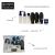 SET X8 ENVASES DE VIAJE + ESTUCHE GUAPA TRAVEL KIT / COD. 510-220002