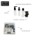 SET X6 ENVASES DE VIAJE + ESTUCHE GUAPA TRAVEL KIT / COD. 510-220003