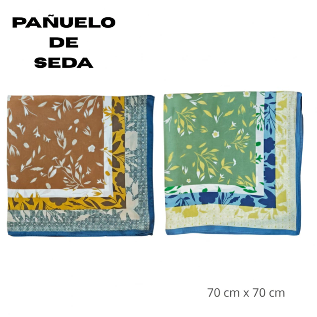 PAÑUELO DE SEDA 70X70CM / COD. 588-153