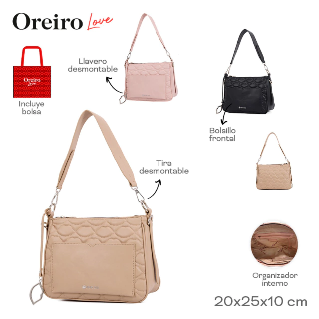 CARTERA OREIRO *SOLO ROSA* / COD. 515-22611