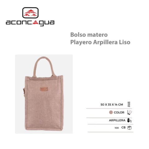 BOLSO MATERO ARPILLERA ACONCAGUA / COD. 531-244