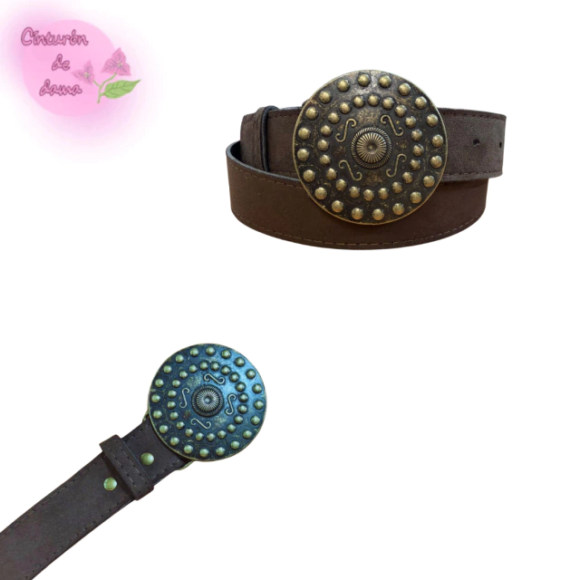 CINTURON DE DAMA GAMUZA / COD. 111-25810