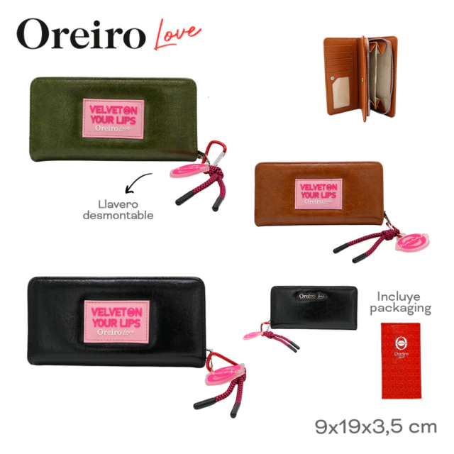BILLETERA OREIRO LOVE / COD. 515-28328