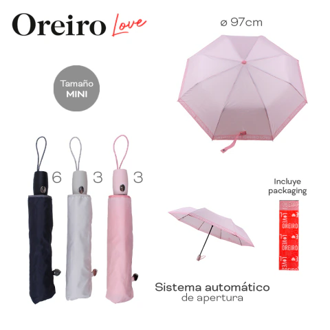 PARAGUAS OREIRO LOVE / COD. 515-28989
