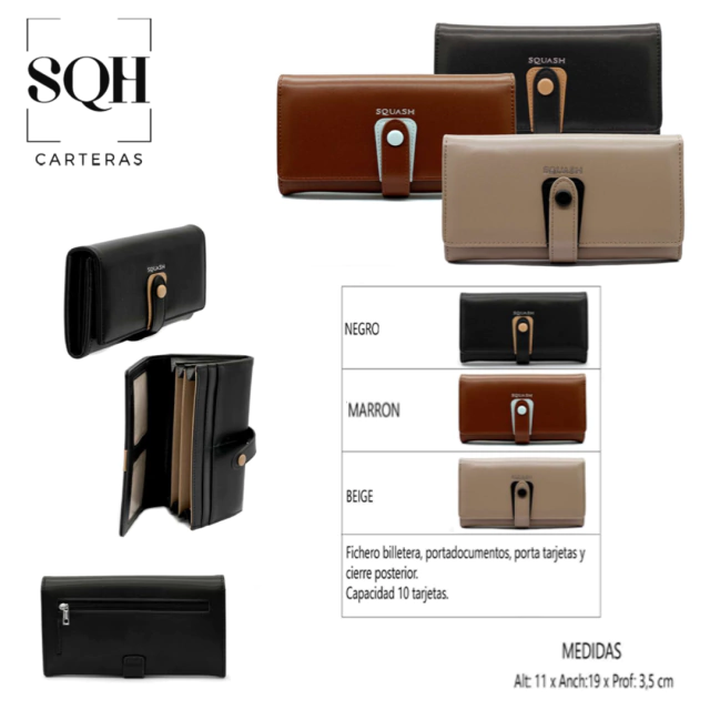 BILLETERA FICHERO SQUASH / COD. 529-293010