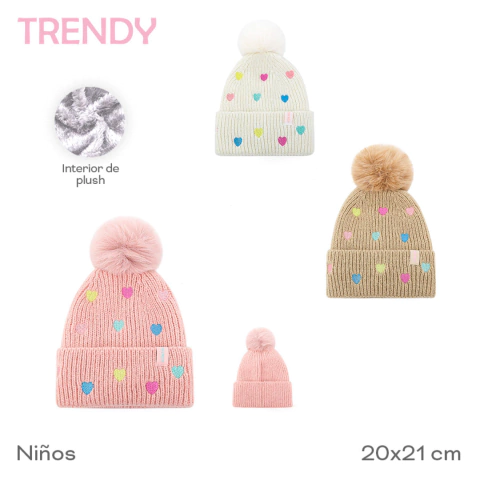 GORRO INFANTIL TRENDY / COD. 515-31106