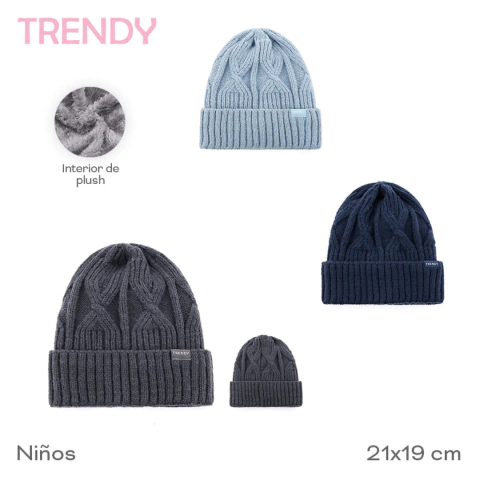 GORRO INFANTIL TRENDY / COD. 515-31111