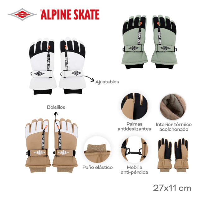 GUANTE ALPINE SKATE / COD. 515-31418