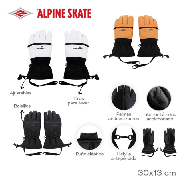 GUANTE ALPINE SKATE / COD. 515-31419