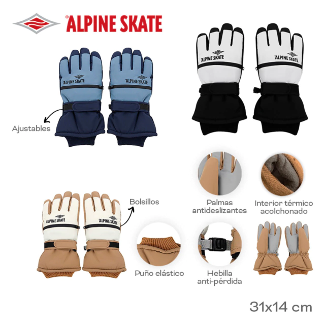 GUANTE ALPINE SKATE / COD. 515-31422