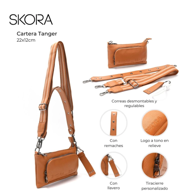 CARTERA SKORA 22X12CM / COD. 511-40344