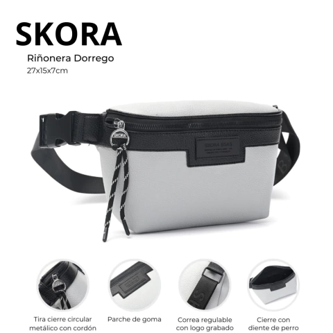 RIÑONERA SKORA 27X15X7CM / COD. 511-43433