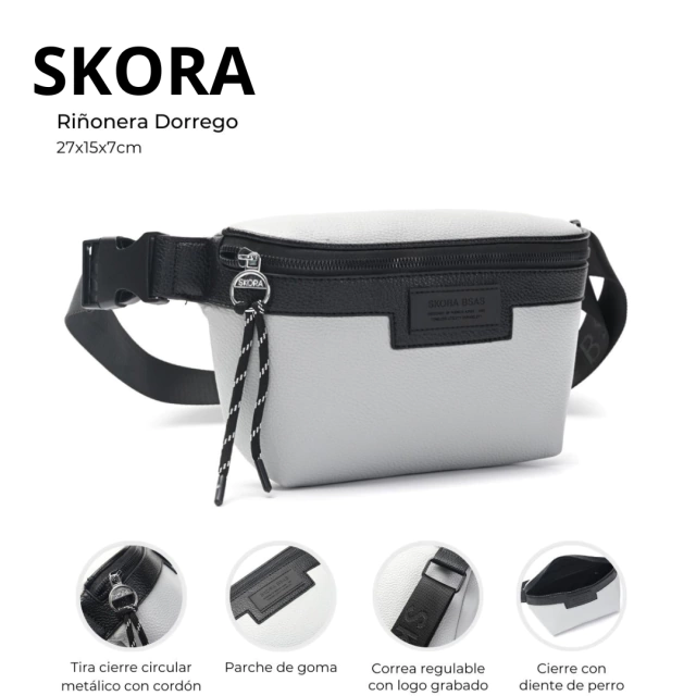RIÑONERA SKORA 27X15X7CM / COD. 511-43433