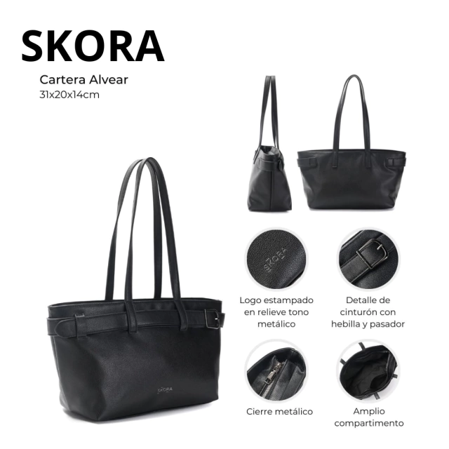 CARTERA SKORA 31X20X14CM / COD. 511-43988